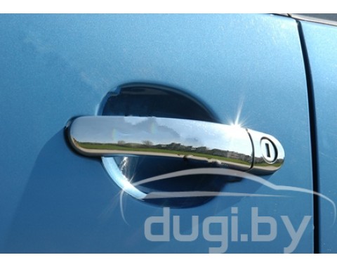 Хром накладки на дверные ручки (нерж.) 4-дверн. Golf V  